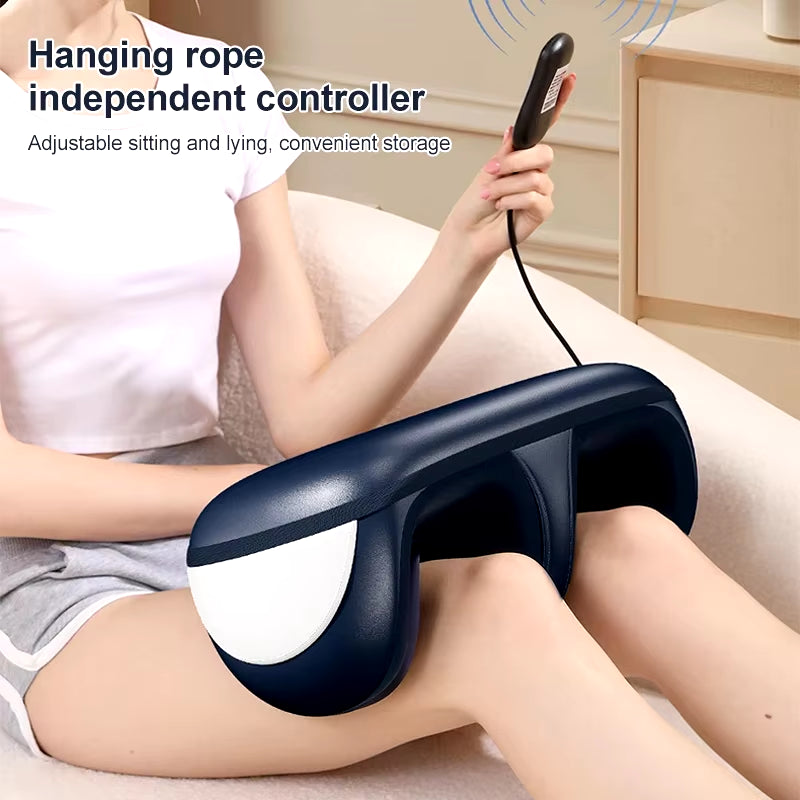 Super Big Electric Foot Leg Massager Deep Tissue Shiatsu Kneading Relax Heated Roller Calf Relieve Stress Care Foot Machine Tool