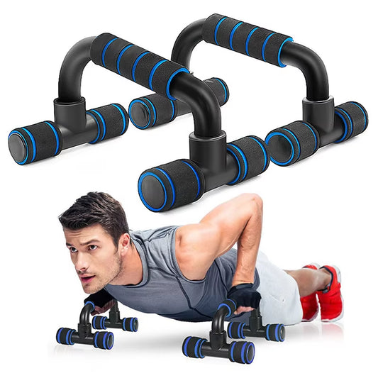 Push-Up Stand Bars – Home Gym Power Rack for Upper Body Workout