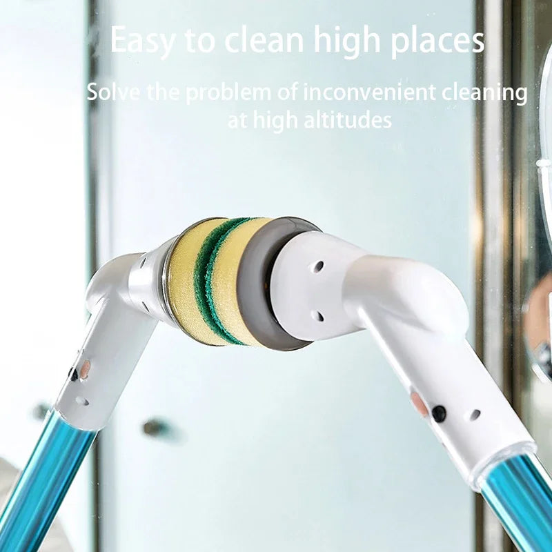 Wireless Electric Cleaning Brush Spin Cleaning Scrubber Multifunctional Cleaning Tools Parlour Kitchen Bathroom Cleaning Gadgets