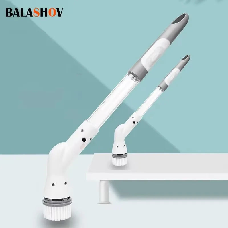 Wireless Electric Cleaning Brush Spin Cleaning Scrubber Multifunctional Cleaning Tools Parlour Kitchen Bathroom Cleaning Gadgets