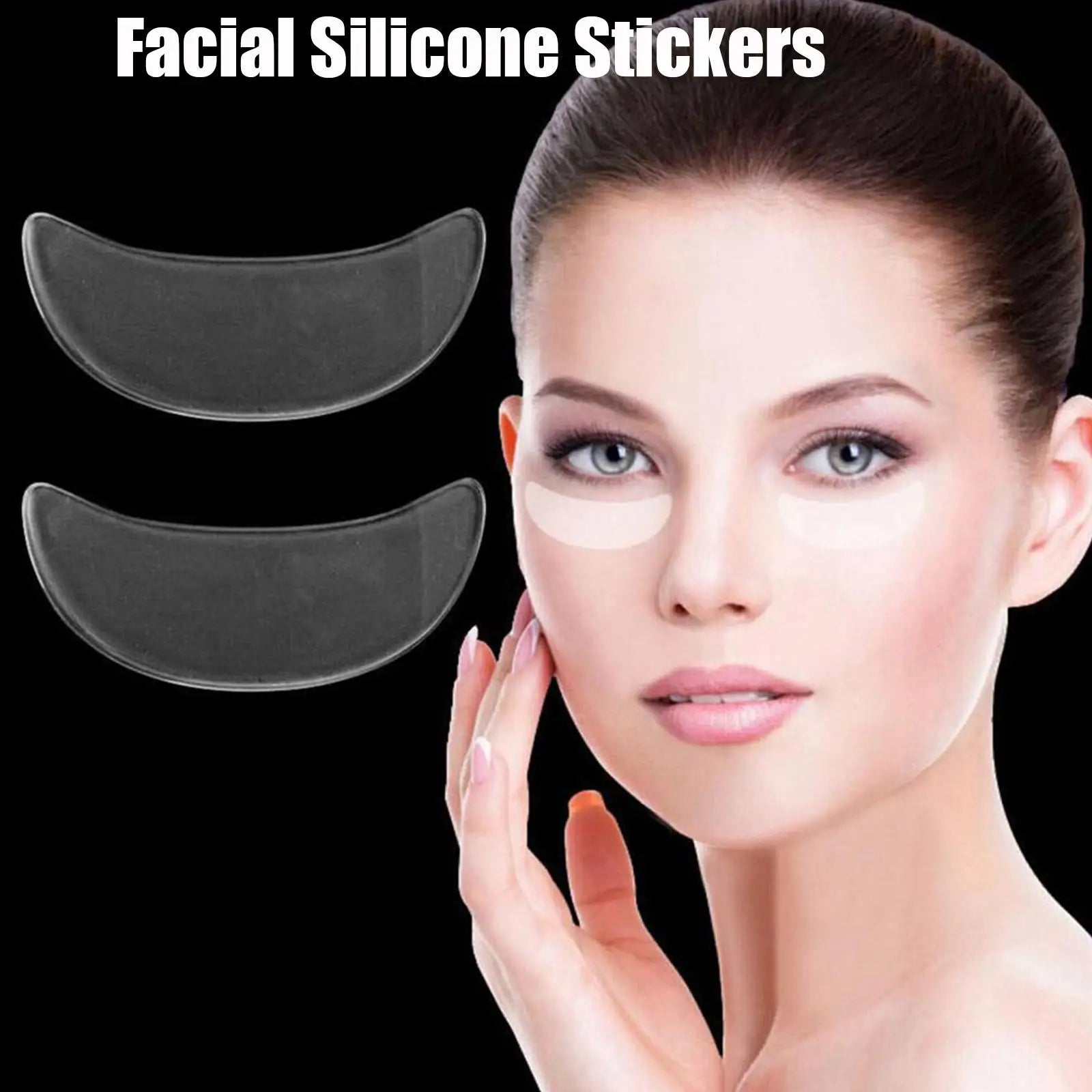 Reusable anti Wrinkle Forehead Patch Silicone Silicone Patch Soft Comfortable Easy to Carry Facial Care Eye Mask Skin Care Tools