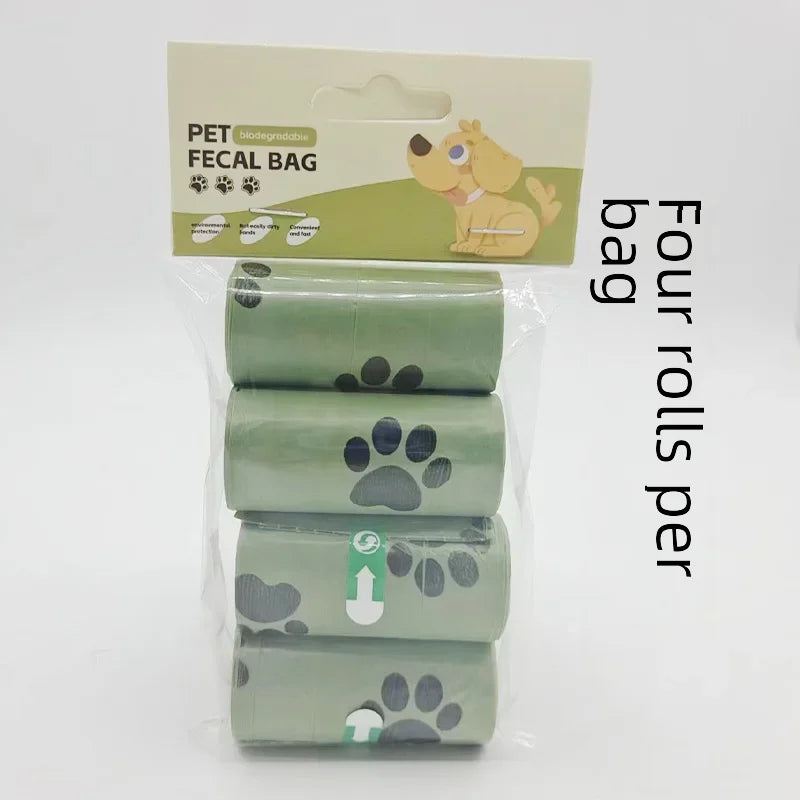 Thickened 1.5 Silk Pet Poop Bags Degradable Dog Poop Bags Epa Environmentally Friendly Dog