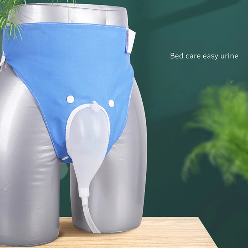 Reusable Hypo-Allergenic Men Older Woman Silicone Urine Collector Bags Adults Urinal with Urine Catheter Bags Male Female Toilet