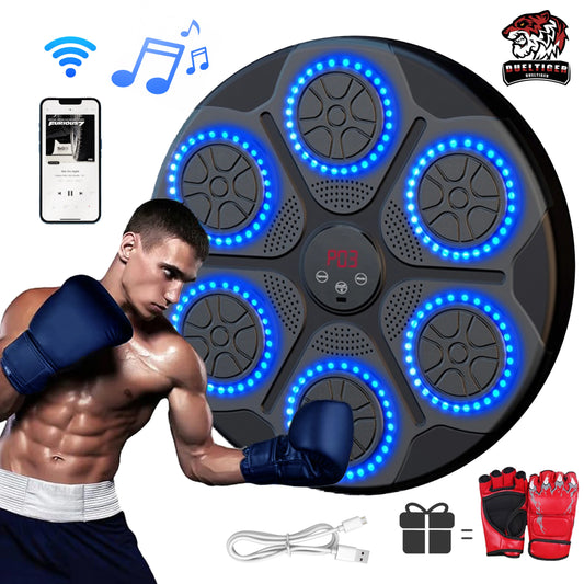 Electronic Boxing Trainer – Wall-Mounted Bluetooth Punching Pad