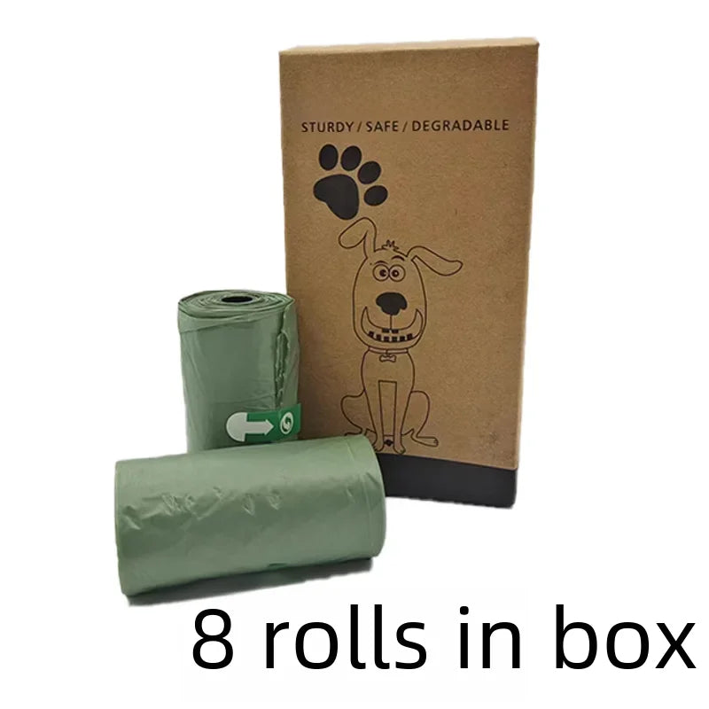 Thickened 1.5 Silk Pet Poop Bags Degradable Dog Poop Bags Epa Environmentally Friendly Dog