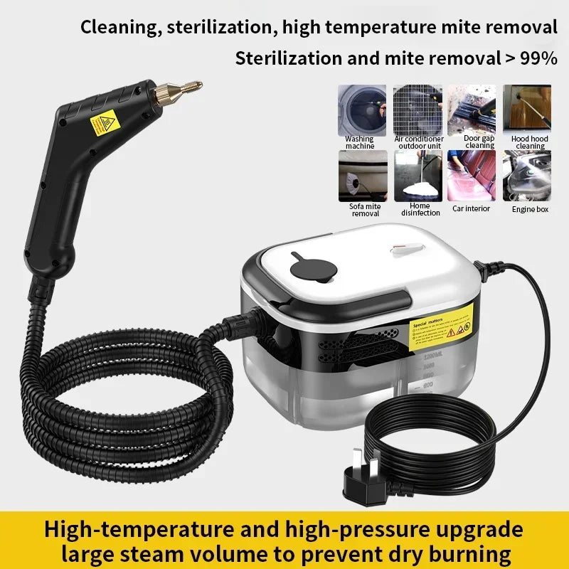 Steam Cleaner Temperature Sterilization Air Conditioning Kitchen Hood Home/Car Steaming Cleaner 110V US Plug /220V EU Plug